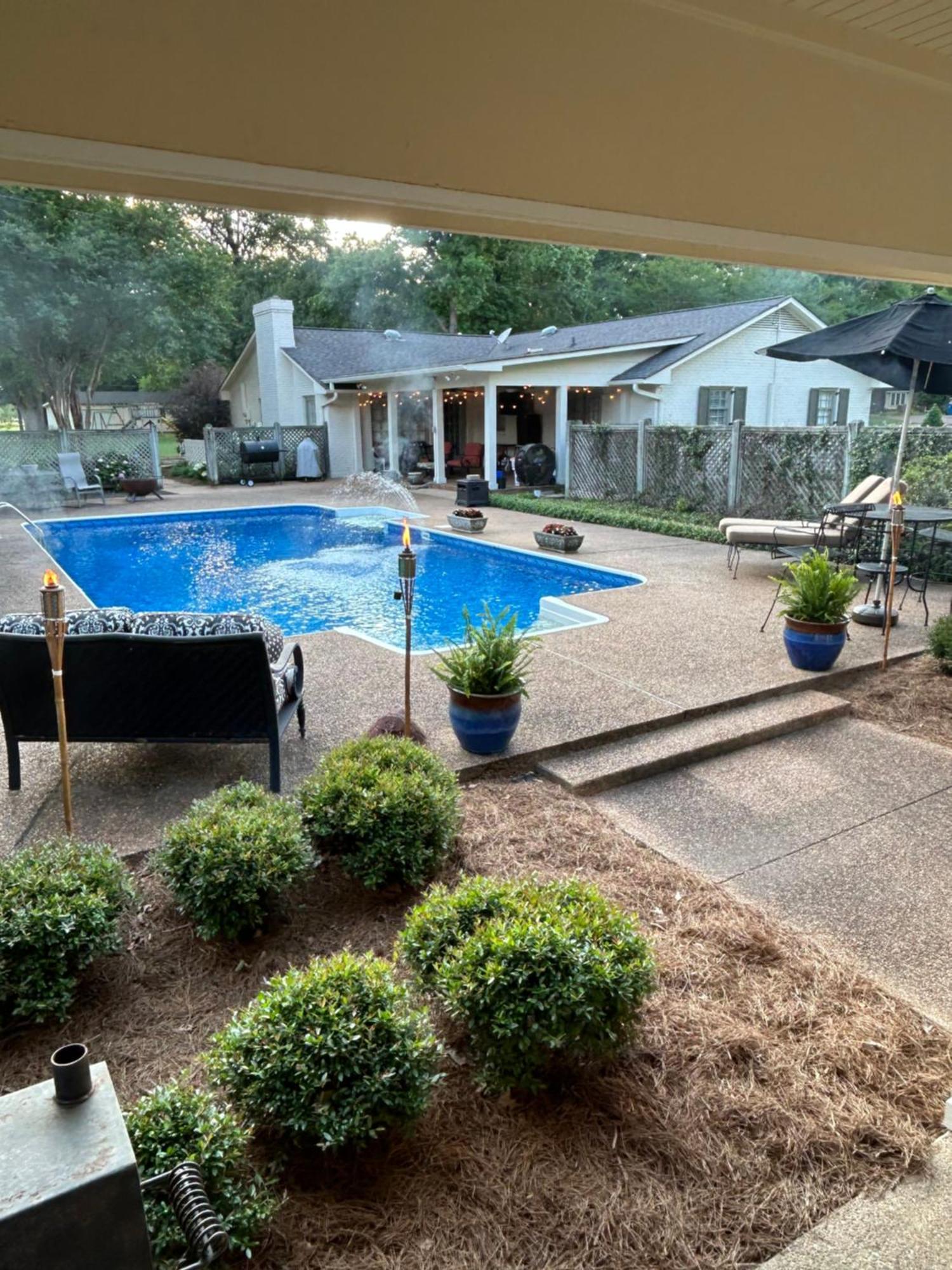 Pool House Hotel Clarksdale Buitenkant foto